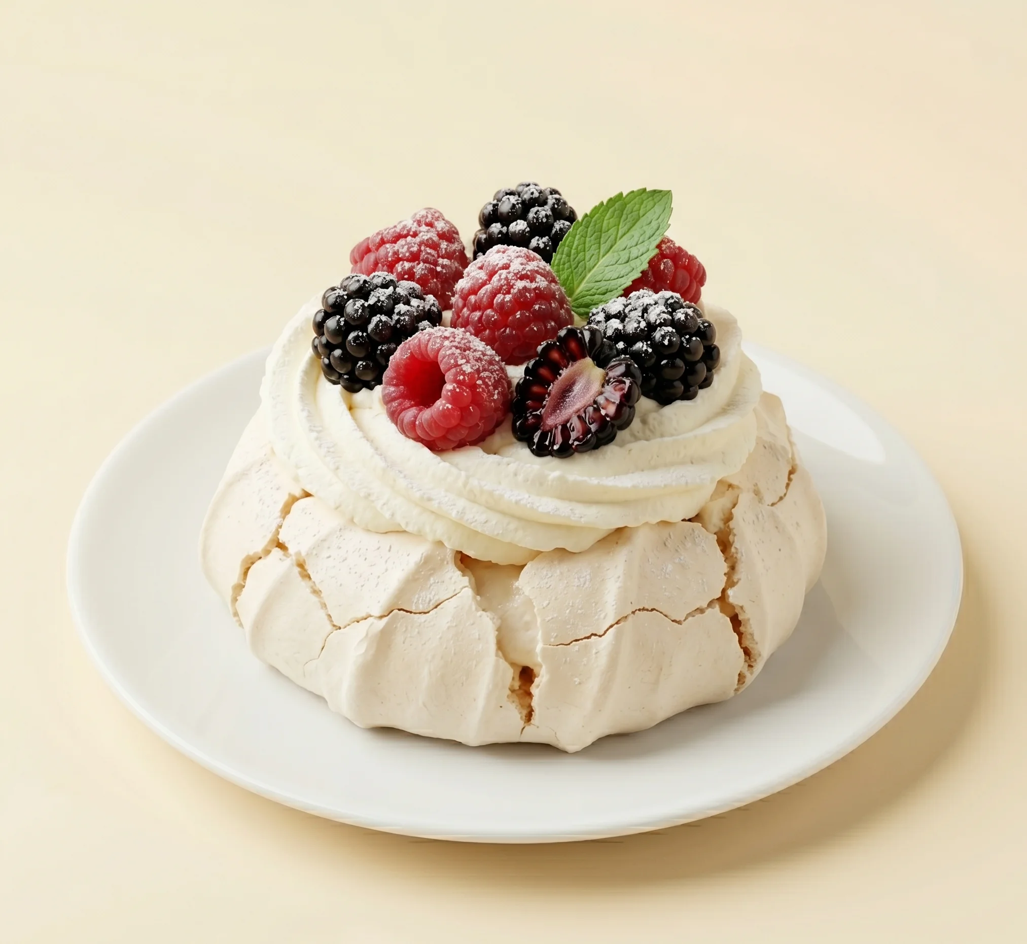 Pavlova — vista frontal